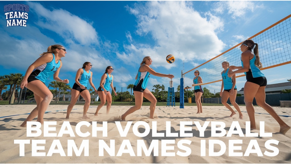 Beach Volleyball Team Names Ideas