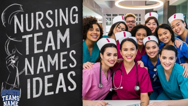 Creative Nursing Team Names Ideas [cy] [Cool & Funny]