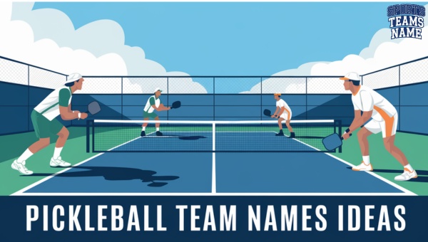 Pickleball Team Names Ideas