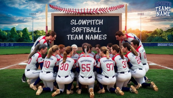 Slowpitch Softball Team Names Ideas [cy] [Funny, Catchy]