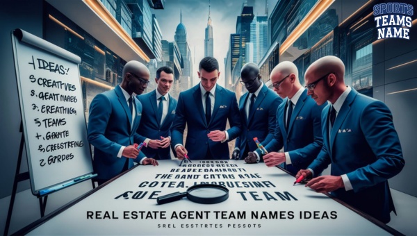 Real Estate Agent Team Names Ideas [cy] [Unique, Funny]