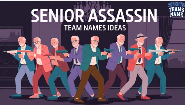 Senior Assassin Team Names Ideas