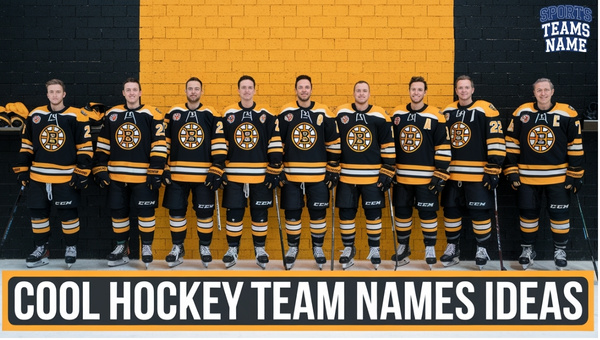 Cool Hockey Team Names Ideas