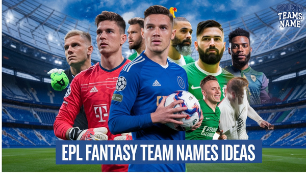 EPL Fantasy Team Names Ideas