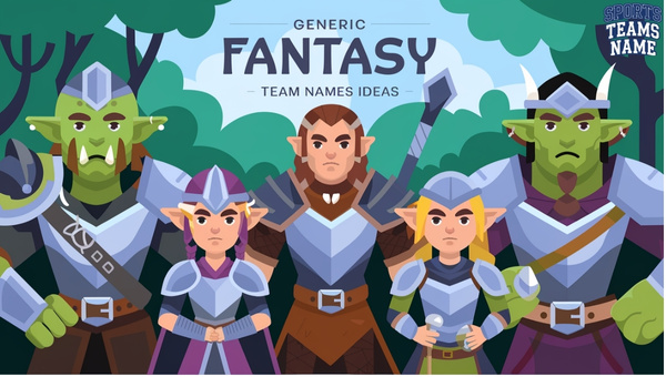 Generic Fantasy Team Names Ideas