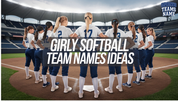 Girly Softball Team Names Ideas