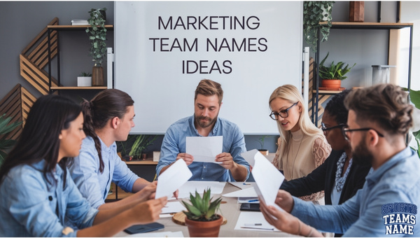 Best Sales & Marketing Team Names Ideas for [cy]